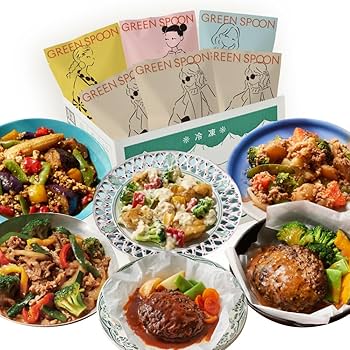 Amazon.co.jp: グリーンスプーン おかず 厳選 6食 【 お惣菜 低糖質