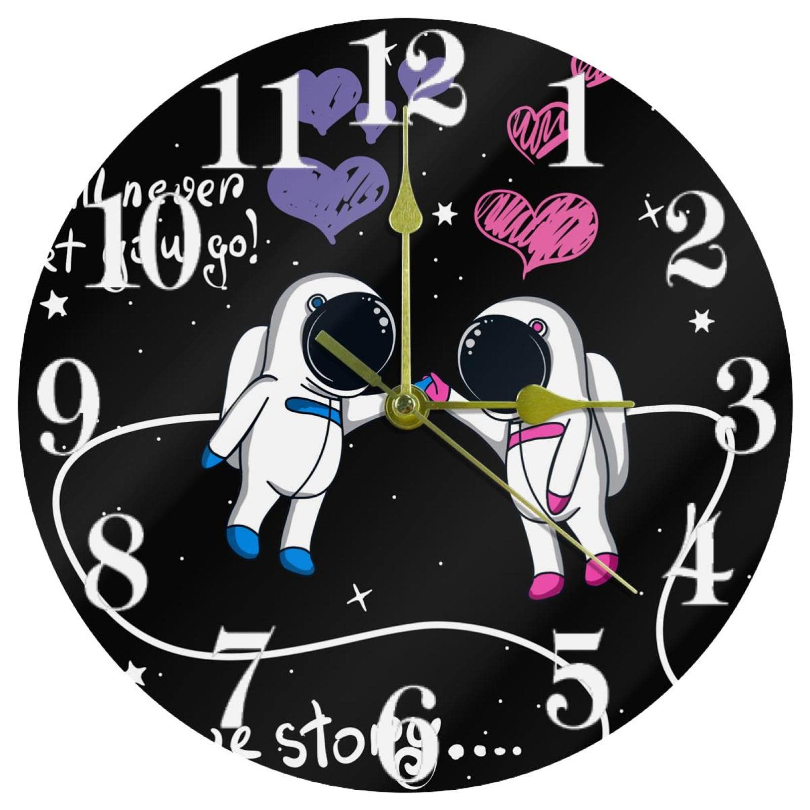 Horloge murale pour stopper le bruit du tic-tac et retrouver le sommeil à la maison