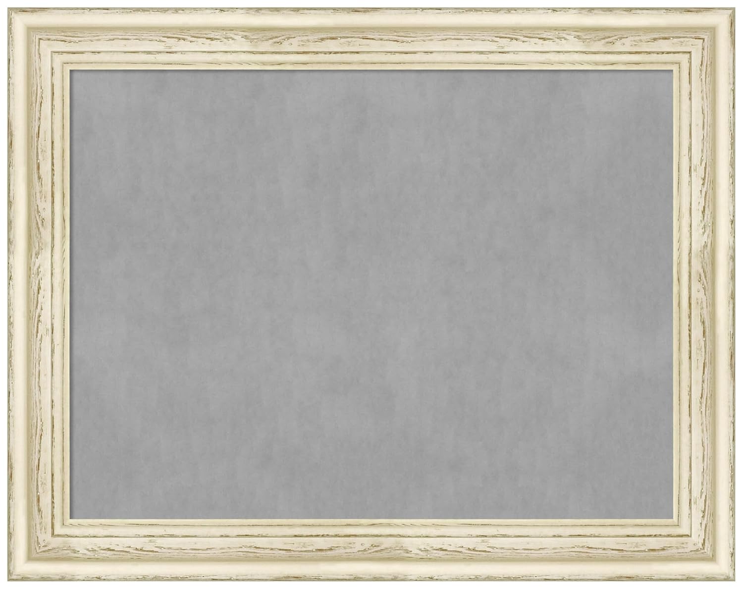 Amanti Art White Framed Magnetic Board 22x28 Medium Vision Board for use with Magnets, 100% Metal Sheet to Display Items as Office Decor or for Home Organization in mudroom, Kitchen or Kids Room