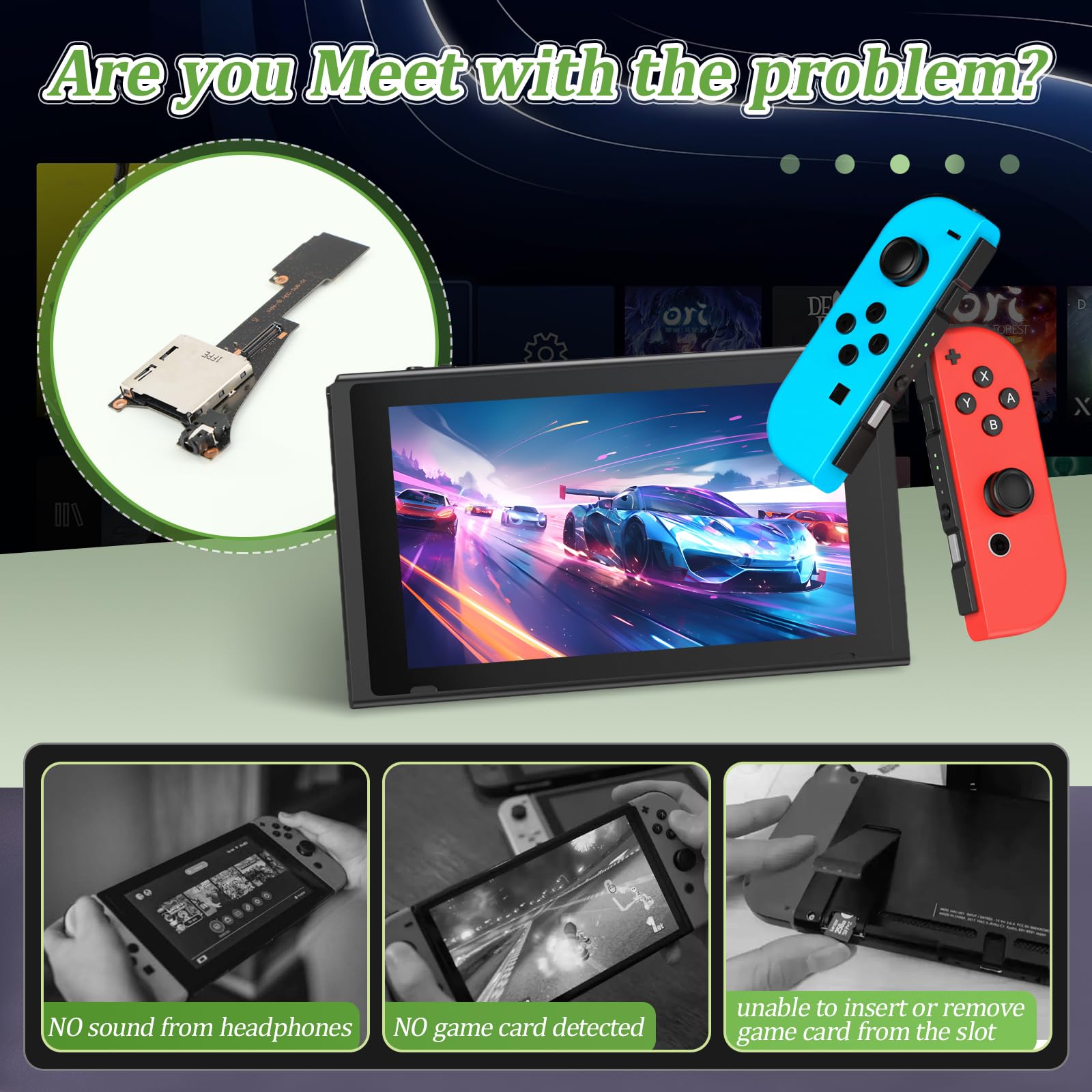 Amazon.com: for Nintendo Switch OLED Game Cartridge Card Reader