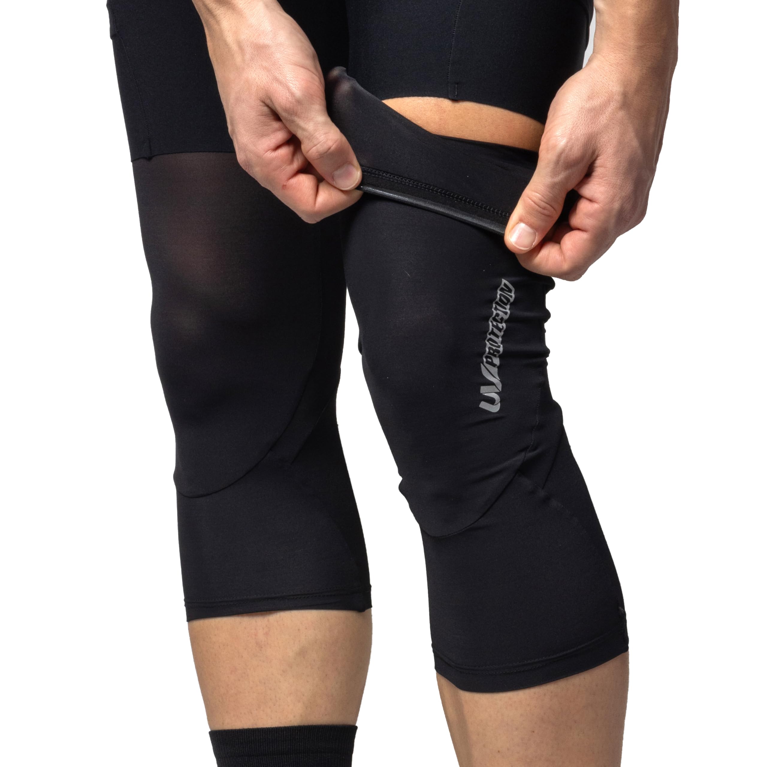 Alé Cycling Unisex Estate Summer Knee Bands, Black, XS