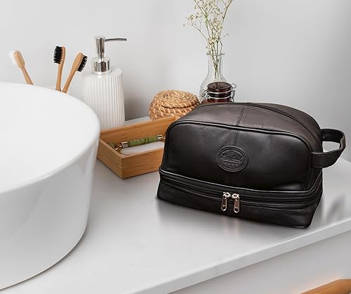 Miniatura 5 de Mens Toiletry Bag Dopp Caso de afeitado para viaje