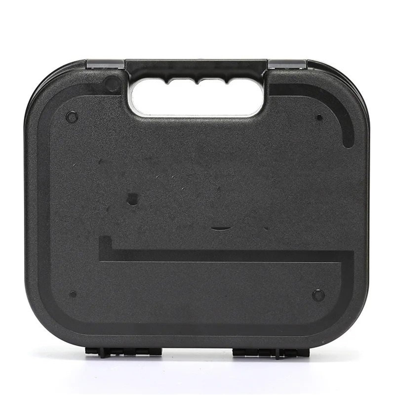 Anti-Robo Caja Caja Fuerte de Seguridad Estuche de almacenamiento para armas Kublai, caja para pistola, maletín táctico para pistola, visores para rifles, accesorios ópticos para caza(Black ABS Box)