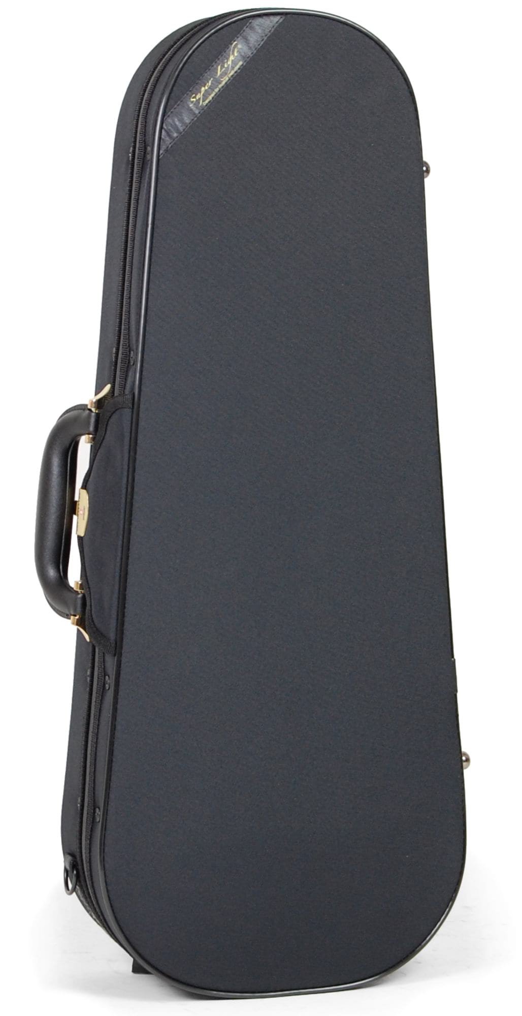 Custodia per violino 4/4 per volare, leggera e stabile - ROKKOMANN SuperLight (nero)
