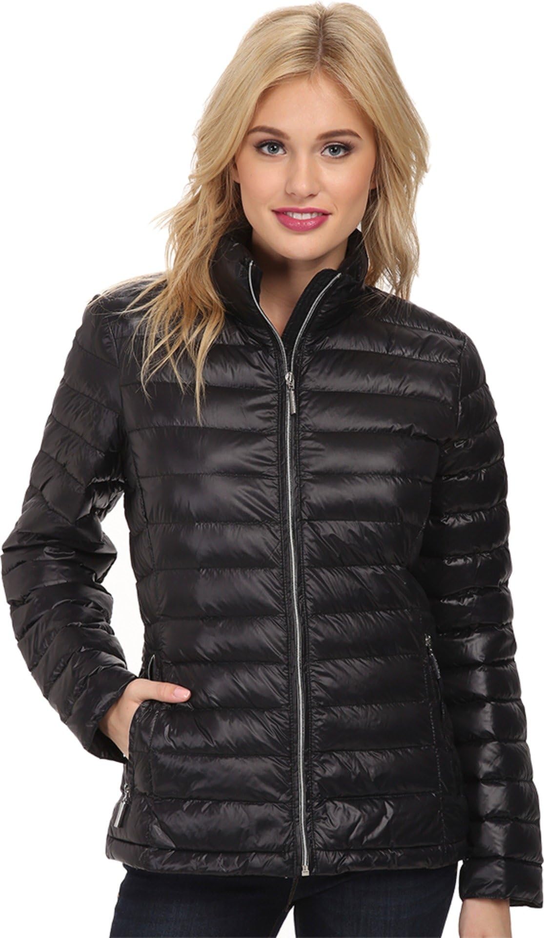 Calvin Klein Packable lightweight Puffy Down Jacket Size XS