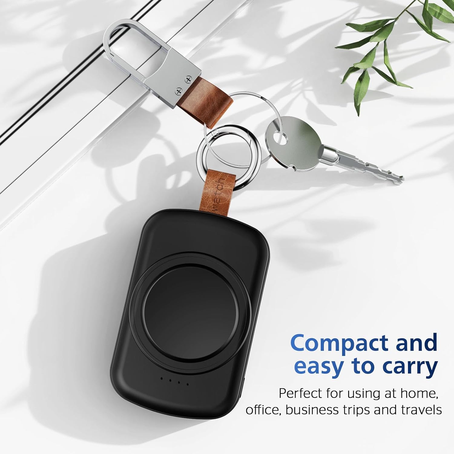 for Samsung Galaxy Watch Charger,1800mAh Portable Charger for Samsung Galaxy Watch 8/8 Classic/7/Ultra/6/6 Classic/5/5 Pro/4/3,Active 2/1,Wireless Magnetic (Black) - Image 7