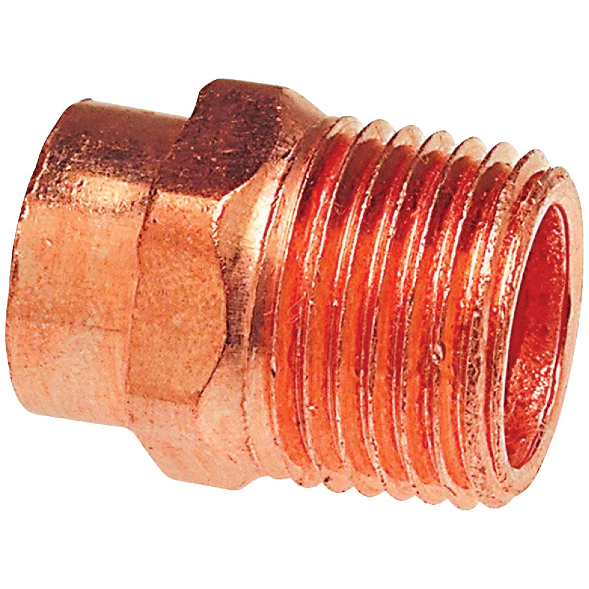 Mueller Streamline 1-1/2 in. Copper x 1-1/2 in. Dia. MIP Copper Pipe Adapter