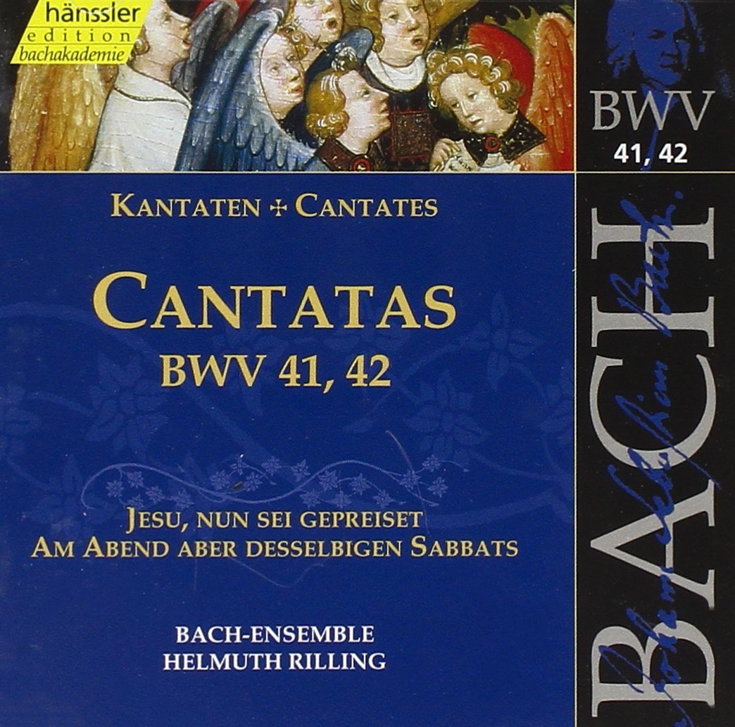 Bach: Cantatas, BWV 41, 42 (Edition Bachakademie Vol 14) /Rilling
