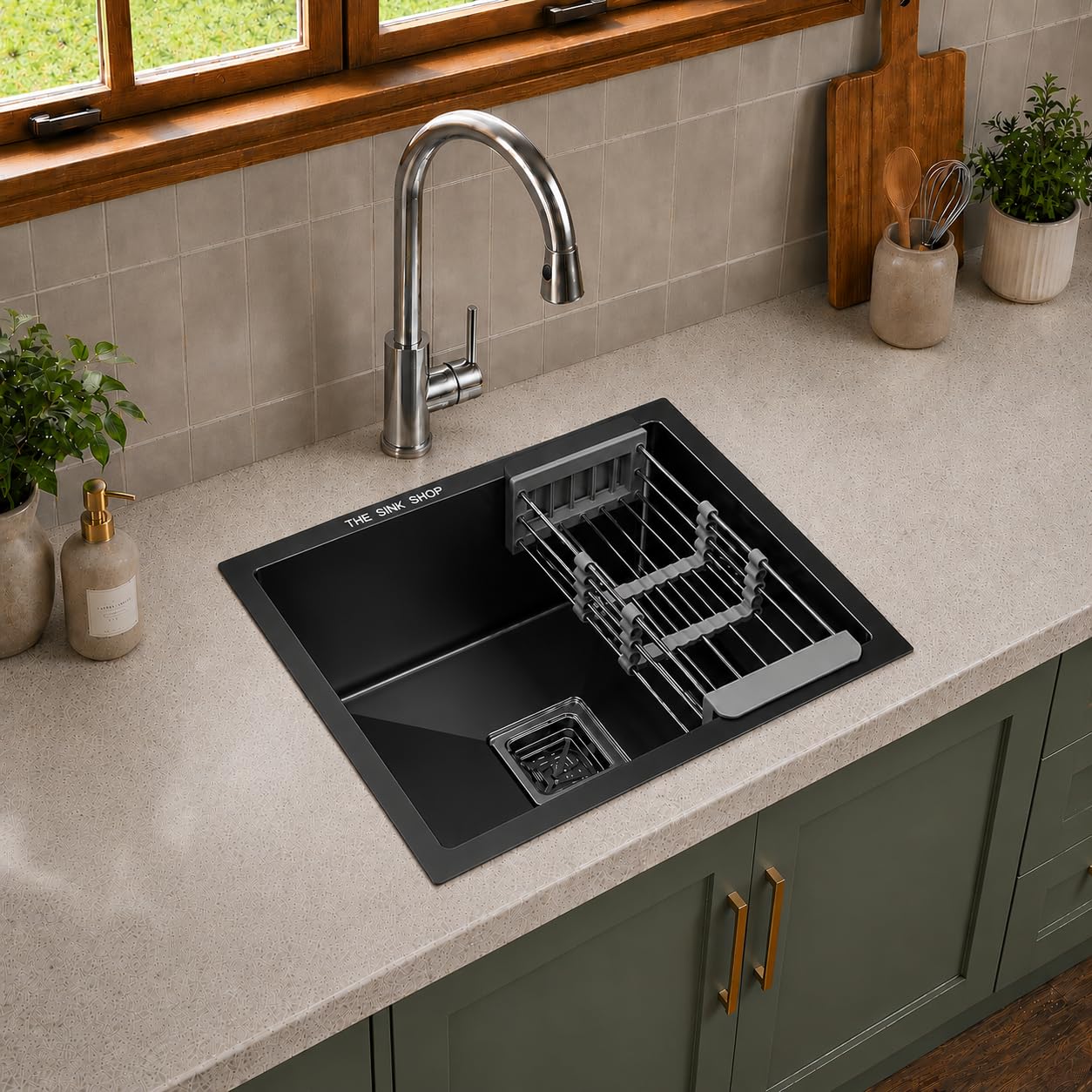 Stainless Steel Double Bowl Kitchen Sink - THE SINK SHOP -22