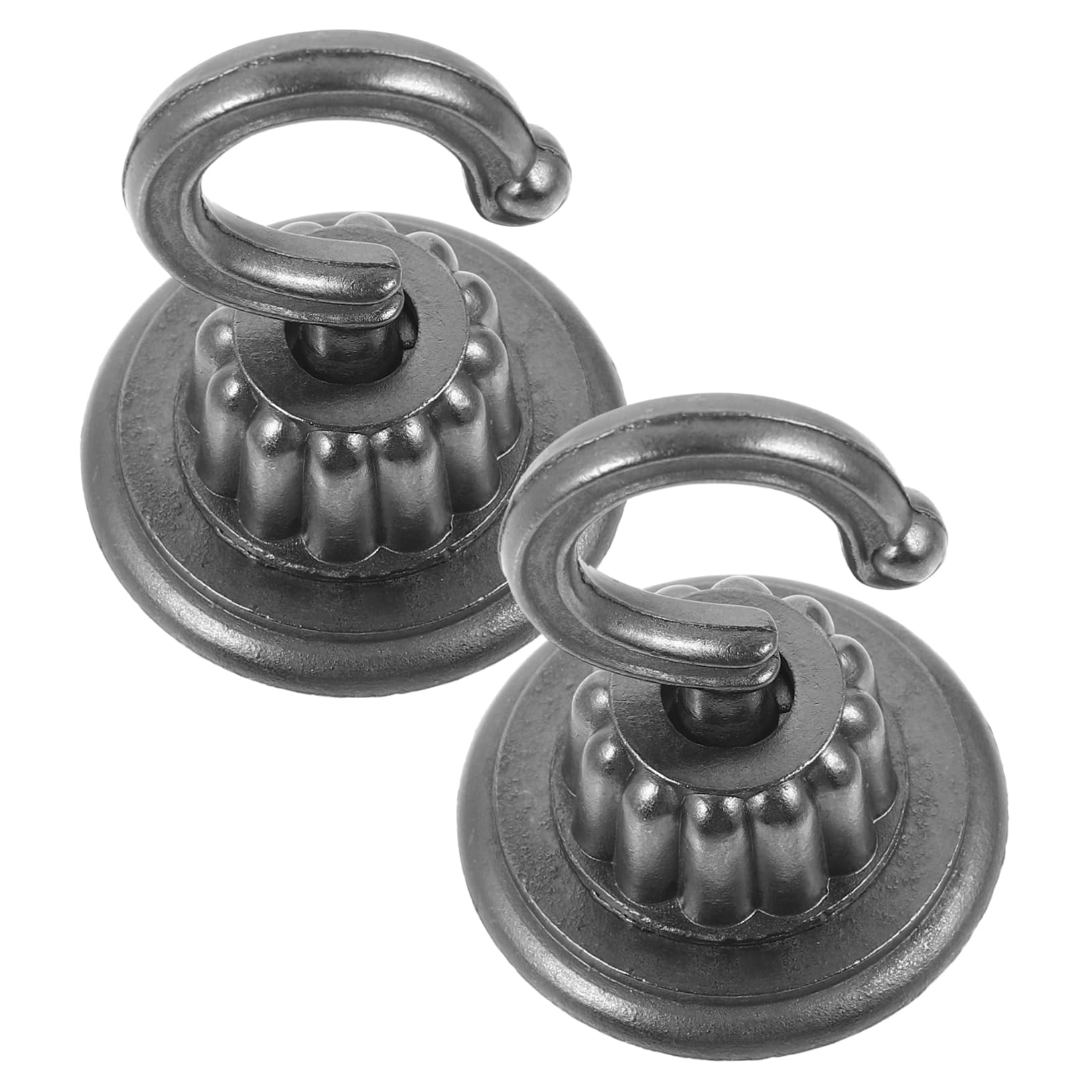 BESPORTBLE 5 Ensembles Crochet Orchidée Rotatif Crochet De Suspension pour Plantes Crochets De Plafond pour Plantes D'intérieur Crochet Suspendu Au Plafond Black Alliage De Zinc 2 Pièces * 5