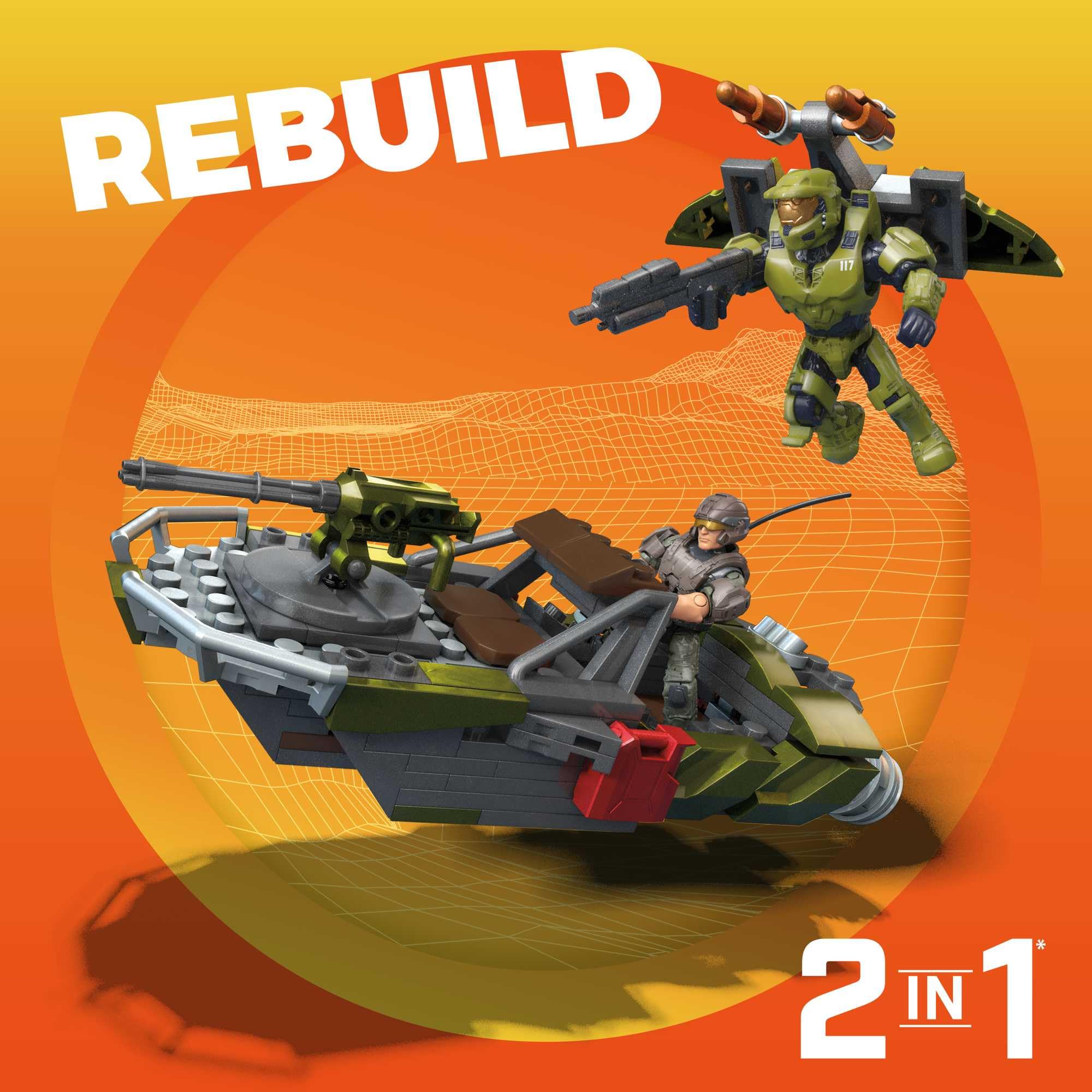 Amazon.co.jp: Mega Construx Halo Infinite ヘイロー ウォート