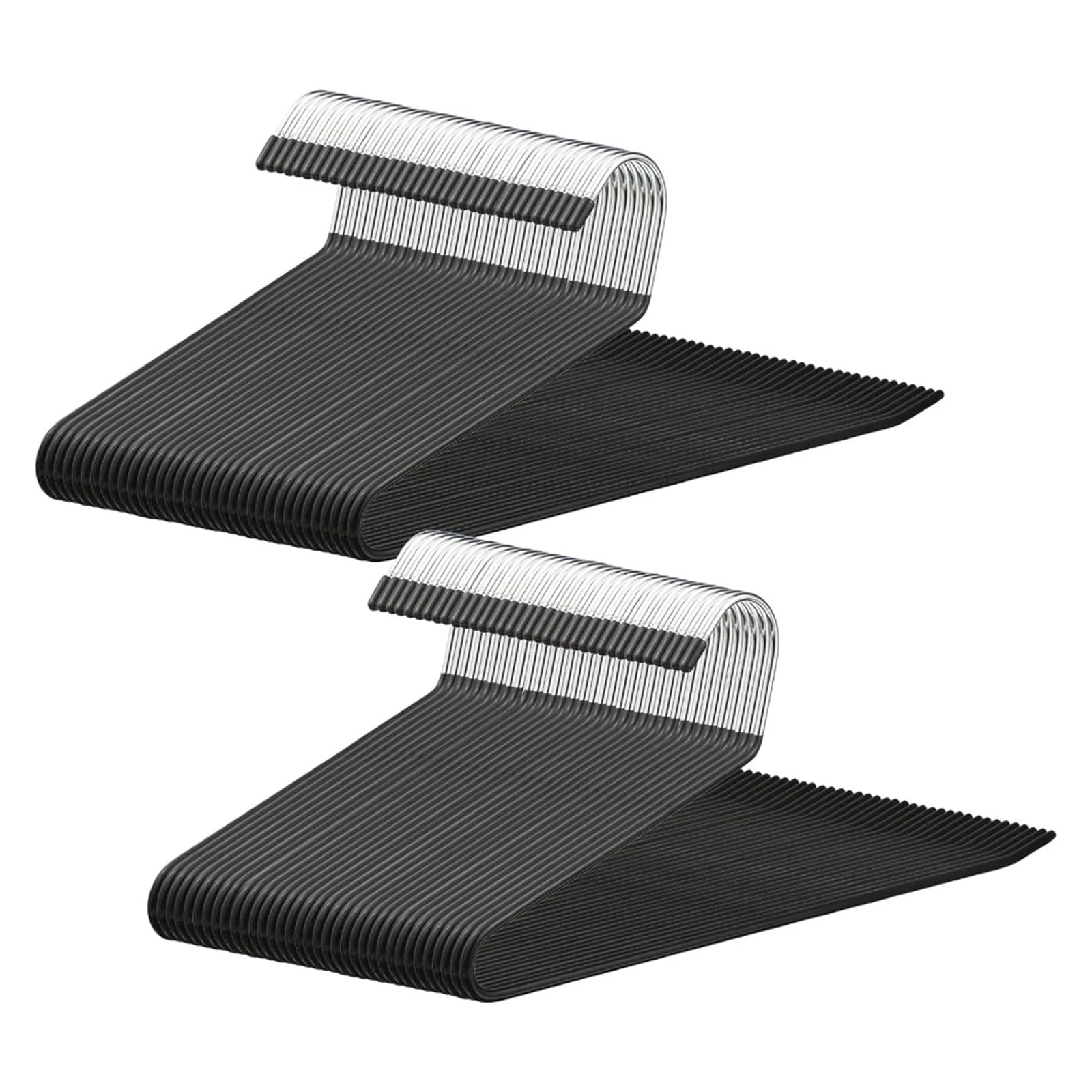 Cintres pour pantalons à extrémité ouverte lot de 60 gain de place