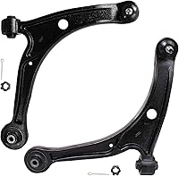 Vista 484 de Detroit Axle - Kit de suspensión delantera de 10 piezas para Chevy Aveo Aveo5 Pontiac G3 Wave 2 Ready Struts Assembly 2 Enlaces de barra