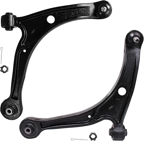 Miniatura 40 de Detroit Axle - Kit de brazos de control delanteros de 4 piezas para Chevrolet Aveo Aveo5 Pontiac G3 Wave Wave5 Suzuki Swift+, 2 brazos de control