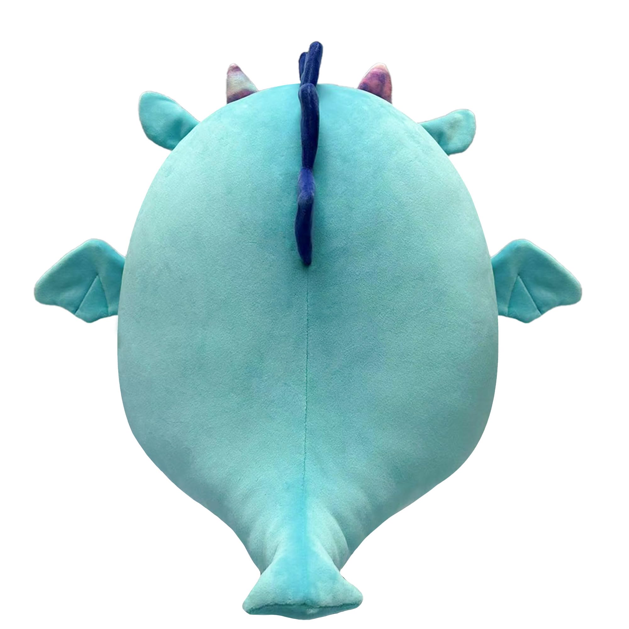 Squishmallows Original 7.5-Inch - Tatiana the Dark Teal Dragon with Bandana, Tatiana -Dark Teal, 7.5 inches - Image 4
