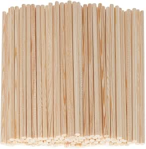 Mendi 100 Holzstäbe Rundholz 20 cm 5,5 mm Amazon.de Küche, Haushalt