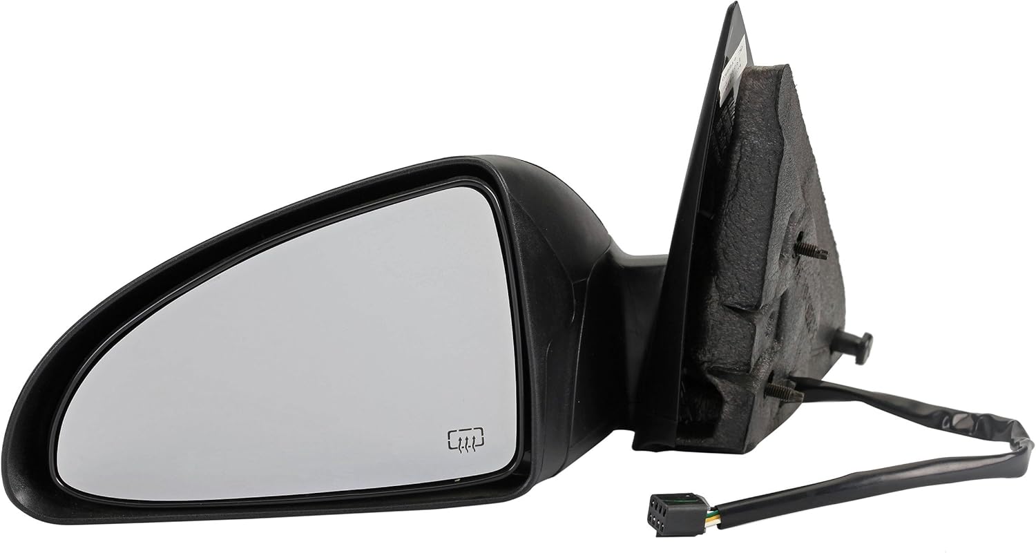 Dorman 955-1510 Driver Side Power Door Mirror - Heated / Folding Compatible with Select Chevrolet Models, Black