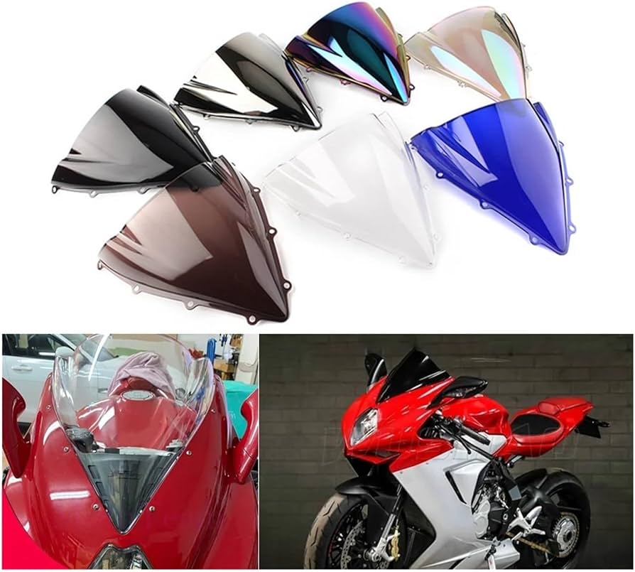 Amazon | バイク スクリーン 風防 MV アグスタ F3 800 675 2012-2019 