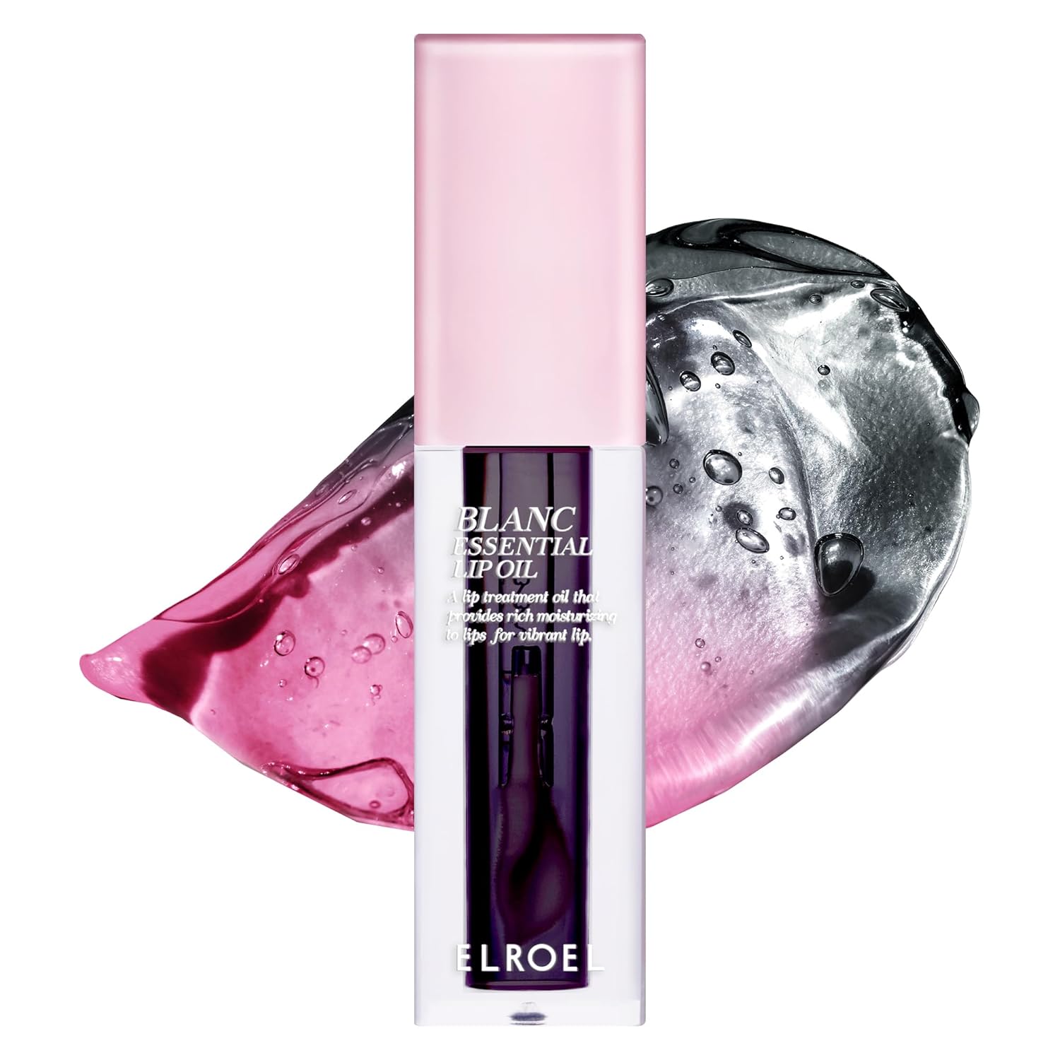 e.l.f. Glow Reviver Lip Oil, Nourishing and Hydrating with High-Shine Glimmer Finish & Sheer Wash Of Color, Minty Scent, Non-Sticky, Vegan & Cruelty-free, Princess Cut