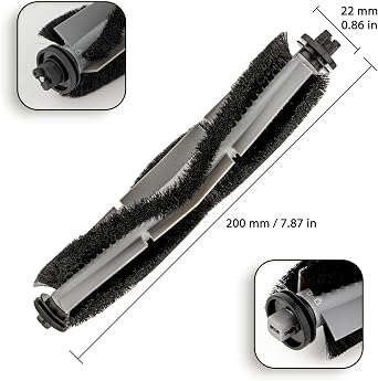 (2 Pack) T20+, T25+, T30+ Replacement Roller Brushes Compatible with Airrobo T20+, T25+, T30+ Robot Vacuum Cleaner, Main Roller Brush Accessories Kit, Multi-Surface Brush
