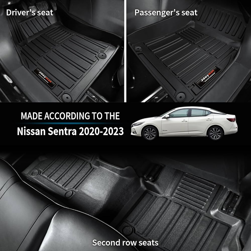 DYBANP Tappetino per Bagagliaio, per Nissan Sentra B18 Sylphy 2019-2021, Tappetino per Bagagliaio per Tappetino per Bagagliaio Auto