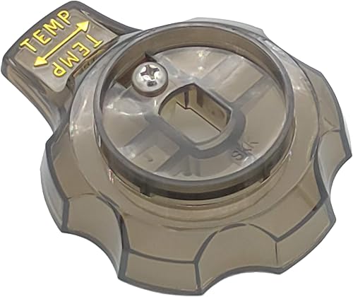 Miniatura 10 de Avalon Mango de control de temperatura para grifos de ducha y bañera, pomo de control de temperatura, material duradero, fácil instalación, acrílico