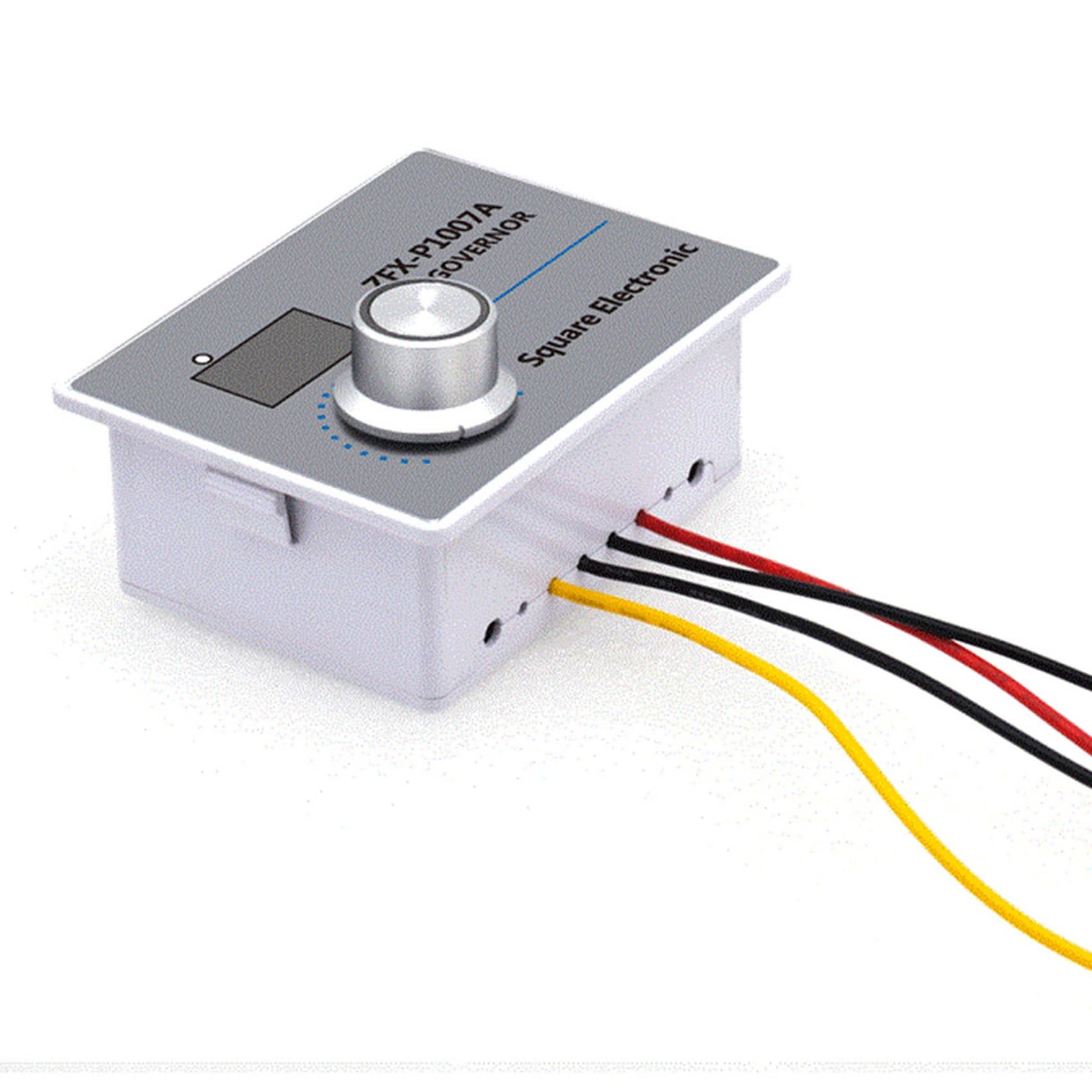 10X ZFX-P1007A - Regolatore di velocità con display digitale impermeabile, regolatore di velocità continuo, 500 W AC 220 V interruttore di controllo