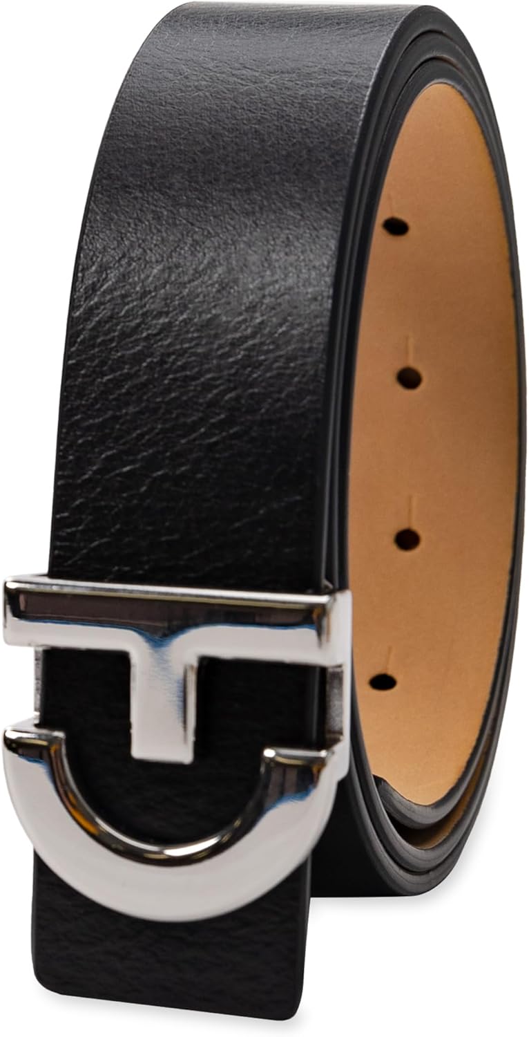 Cole Haan womens Casual Logo Plaque Buckle Belt - Image 2
