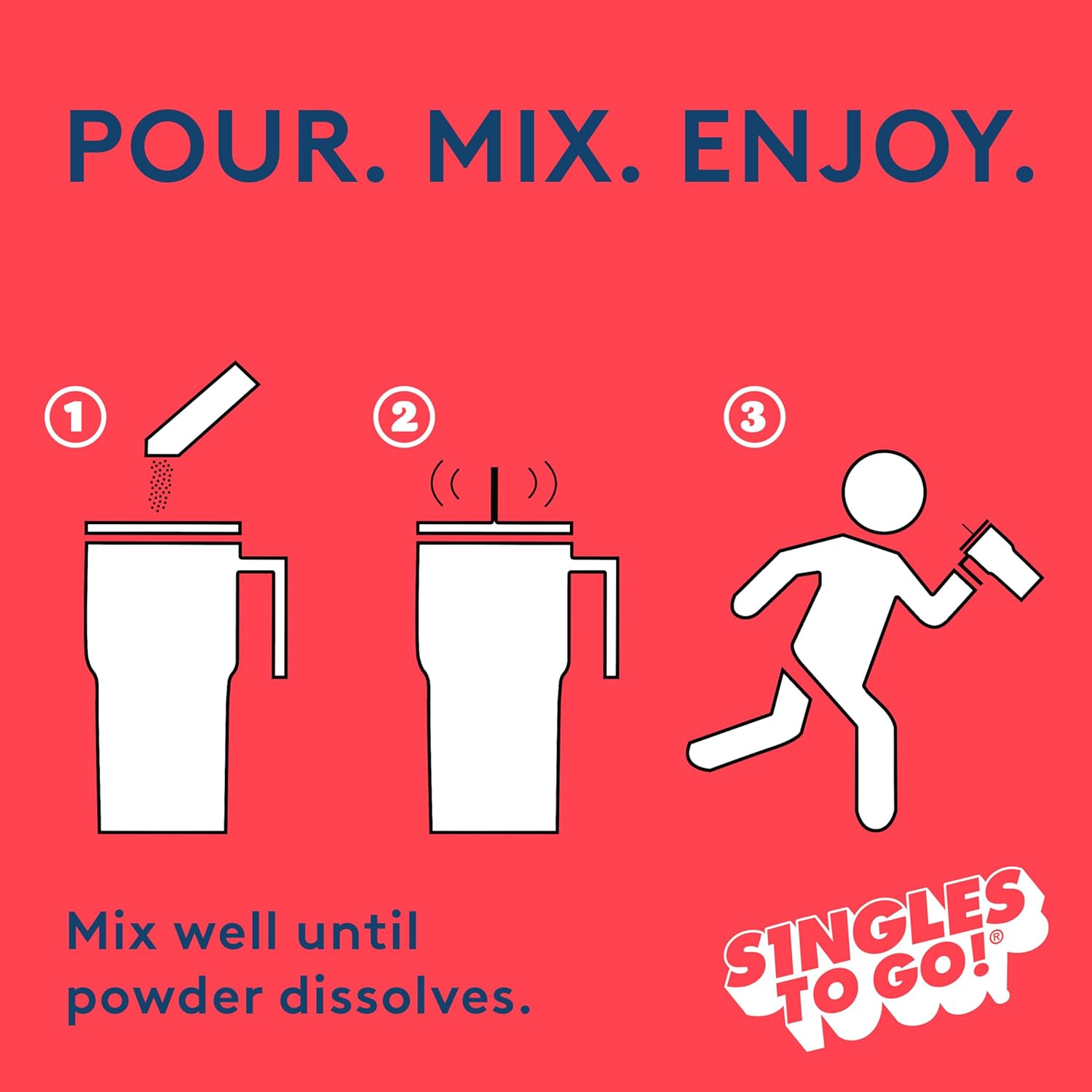 Jolly Rancher Singles To Go Drink Mix - Chery Flavored Powder Packets - 12 Boxes with 6 Packets in Each Box - 72 Total Servings - 72 Count - Enjoy Anywhere and Anytime with Friends and Family - Image 3