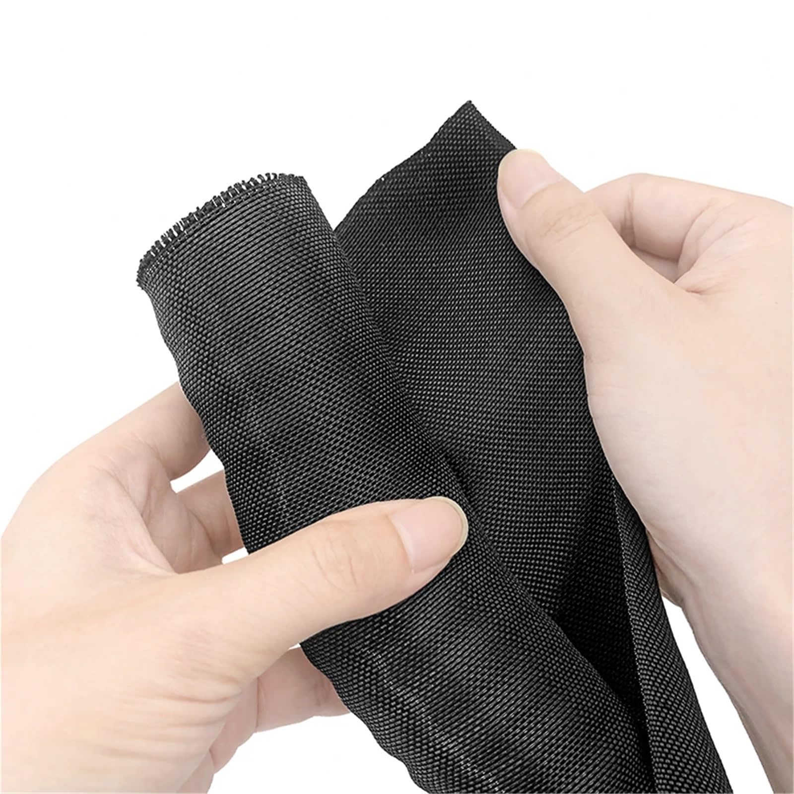 Passe Cable Manchon de câble tressé Extensible for la Gestion des Lignes et Protection Fils pour Ordinateur(29mm,5m)