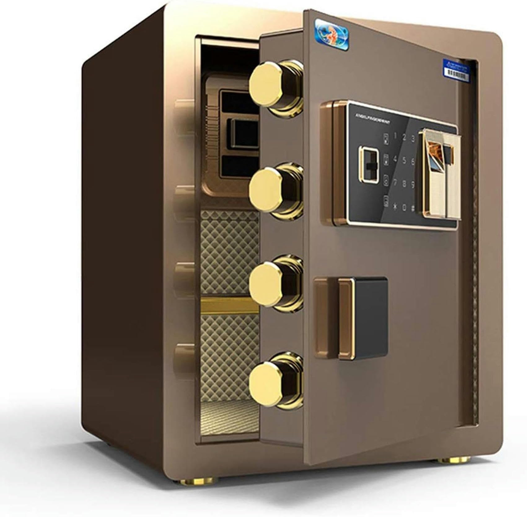 Cabinet Di Sicurezza Con Password Per Impronte Digitali, Cassaforte Elettronica Ignificata E Impermeabile Con Tastiera Digitale, Mobile Di Sicurezza Medio E Piccolo Per