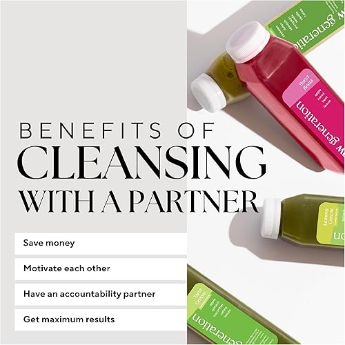 Miniatura 4 de Raw Generation Limpiar para 2  Dos limpiezas de desintoxicación de azúcar de 5 días para ti y una pareja  Aumenta la digestión y elimina la