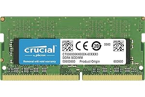Crucial RAM 8GB DDR4 3200MHz CL22 Laptop Memory: EVO Potenza Performance