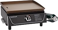 Vista 1 de Cuisinart - Parrilla de mesa de gas de 17", parrilla compacta de montaje fácil al aire libre con taza de grasa, espacio de cocina de 255 pulgadas