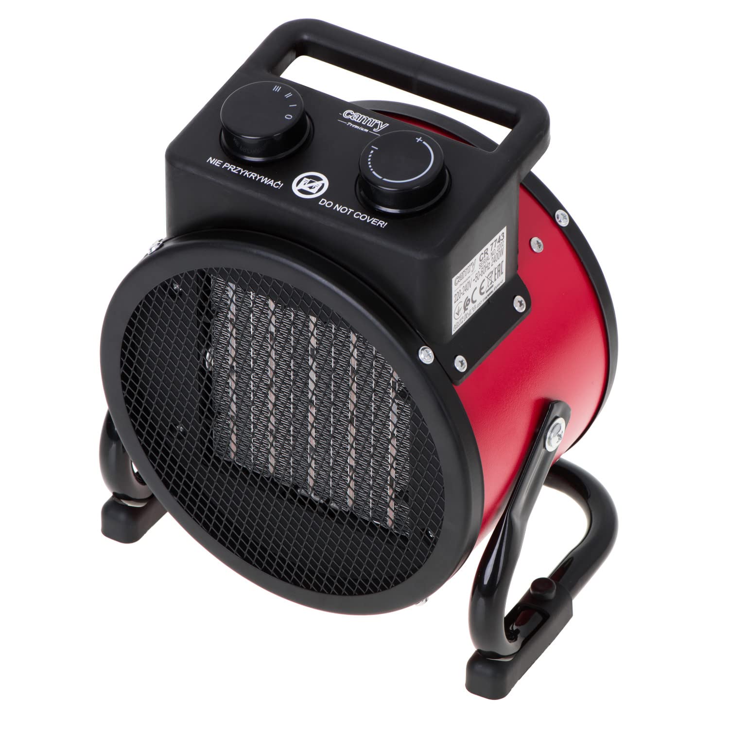 Camry CR 7743 Riscaldamento extra 2400W