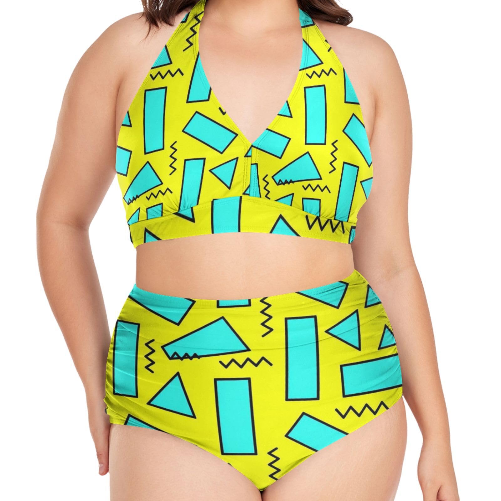 FRODOTGV Stroje kąpielowe damskie plus size L-4XL