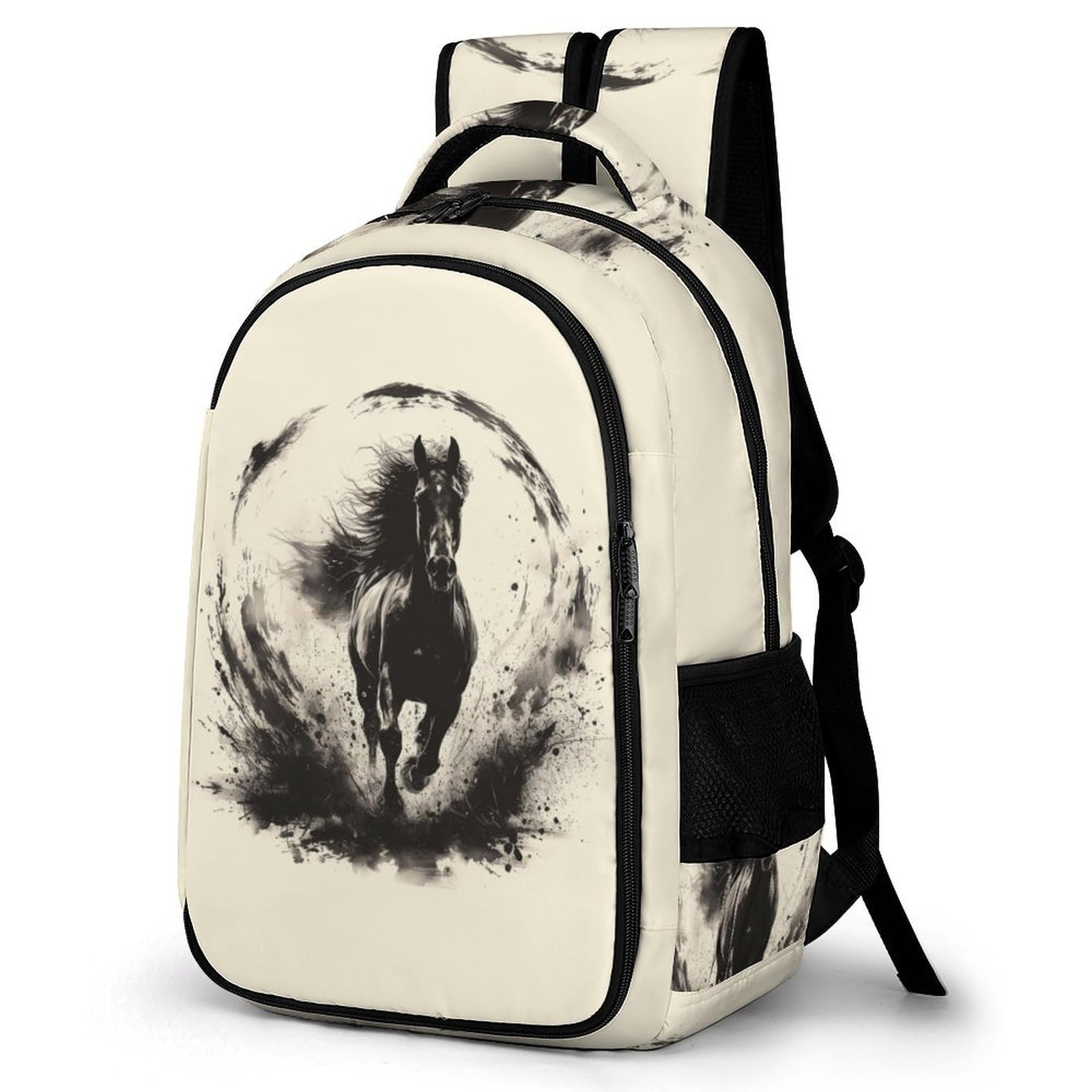 TPISLI Cute Horse Casual Daypack for Girls, Teens Elementary School Backpack,Primary Book Bags ForTeens Animal