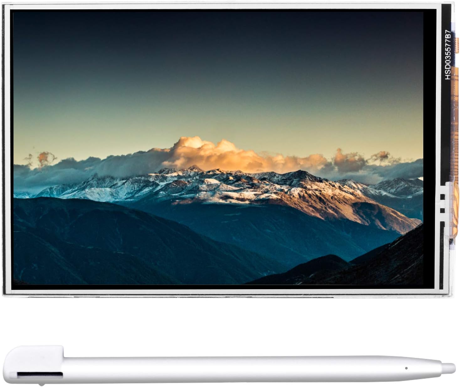 kuman Raspberry Pi Screen 3.5 Inch TFT LCD Display with Touch Screen, Touch Pen for Raspberry Pi 3B+/ Pi 2B, Pi Zero W, Pi A/B