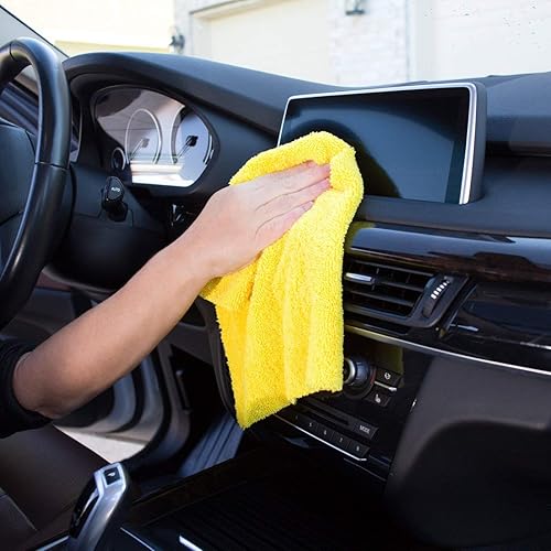 Miniatura 2 de Paño de limpieza de microfibra GrabaRag, suave, altamente absorbente, sin pelusas, reutilizables, sin manchas, para casa, cocina, baño, automóvil,