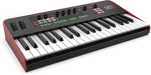 Miniatura 3 de IK Multimedia UNO Synth Pro 3 oscilador sintetizador analógico monofónico Sintetizador de 37 teclas con teclado FATAR ponderado, filtro multimodo,