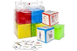 Large Foam Pocket Dice Educational Cubes