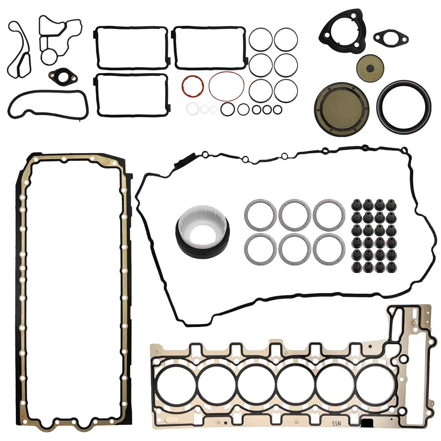 Engine Cylinder Head Gasket Set For BMW 535i 335i M135i 640i 435i X5 X3 - View #3