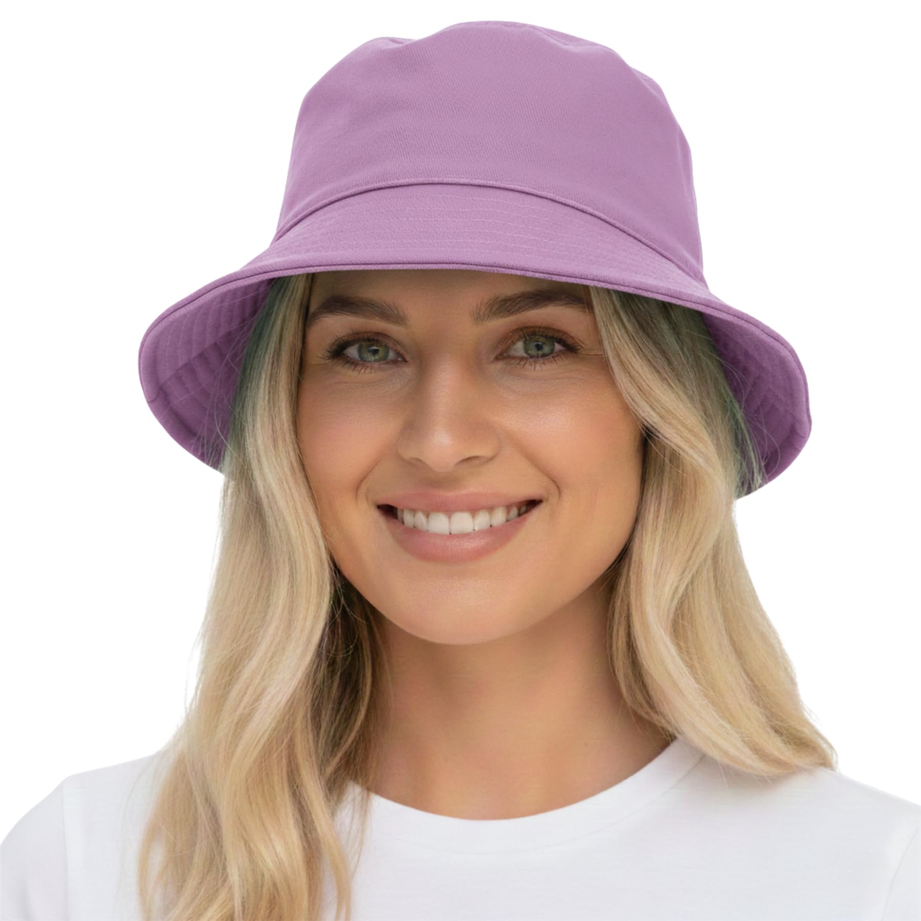 A2Z Womens Bucket Hat Summer Foldable - Bucket Hat AZ41117 Lilac M/L