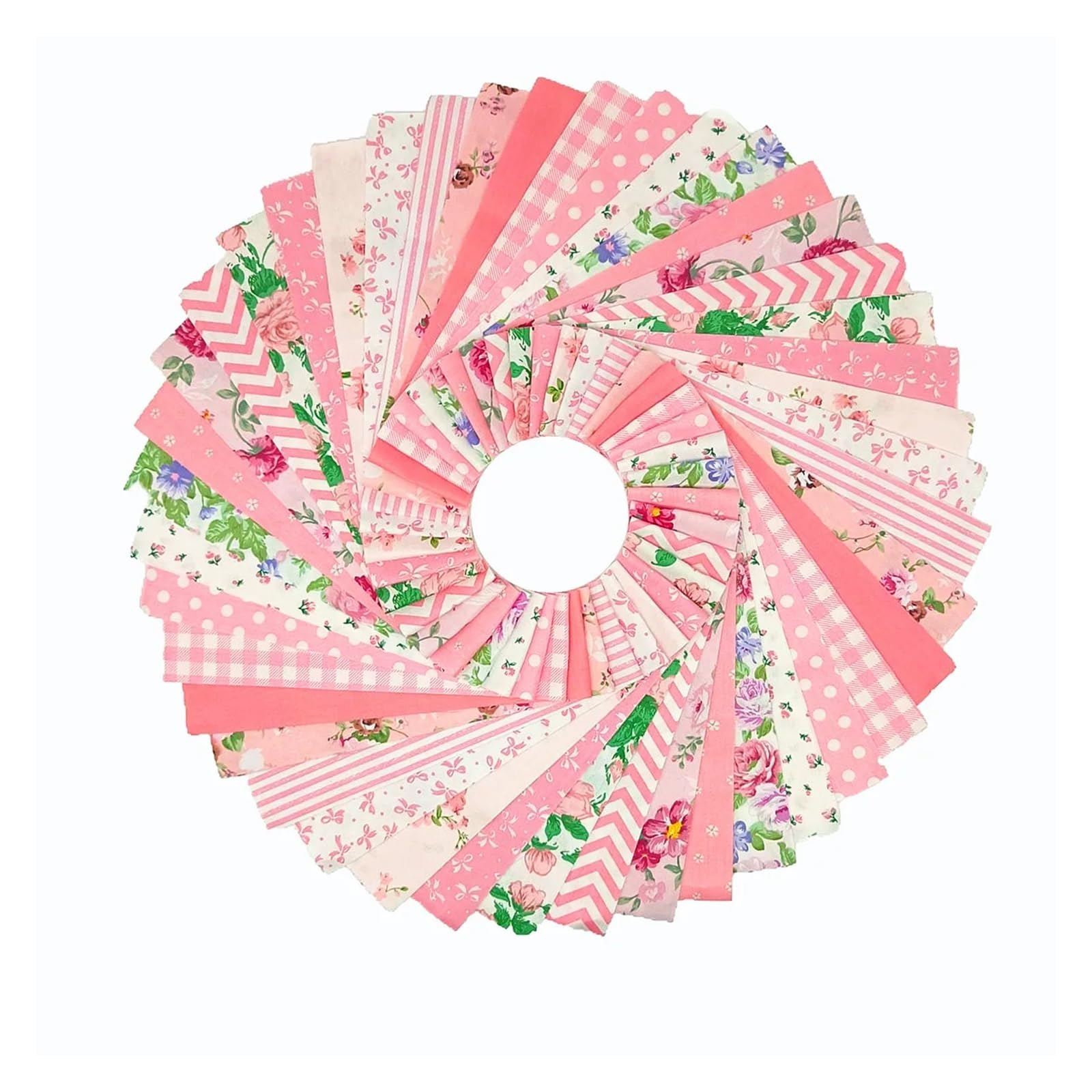 Set Di Tessuti Per Patchwork Strisce for quilting in tessuto di cotone arrotolato in gelatina da 42 pezzi. Tessuto for in artigianale patchwork