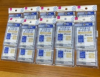 Amazon.co.jp: ダイソー マグネット カード ローダー 硬質ケース UV 15