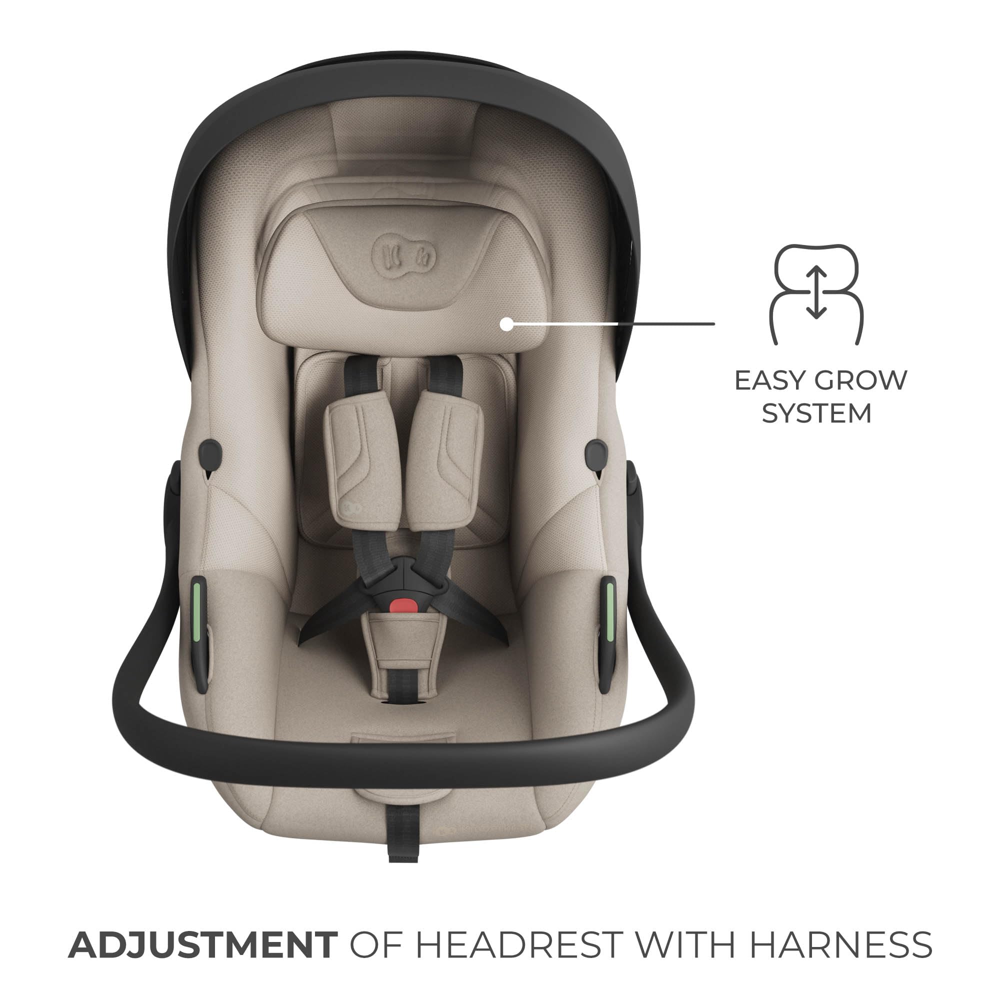 Kinderkraft ENDURA SAFE FX I-LITE fotelik dziecięcy z podstawą, i-Size, obrotowy, ISOFIX, ERGO PAD, system modułowy, waży tylko 3,2 kg, 5-punktowy pasek, od 0 do 12 lat, czarny