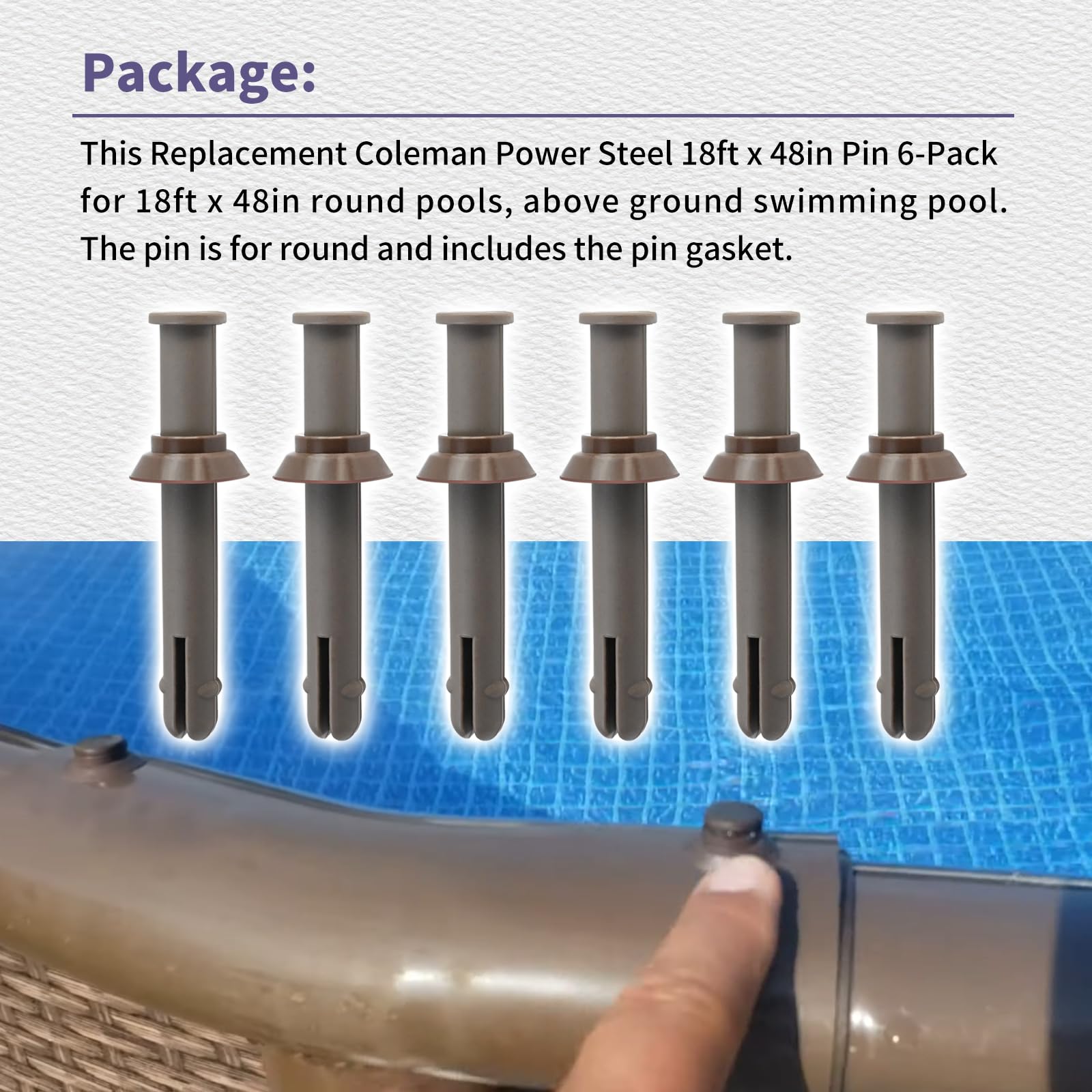 Coleman Power Steel Pool Parts