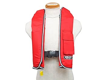 Amazon | 手動膨張式 ライフジャケット 肩掛式 オーシャンLG-3型