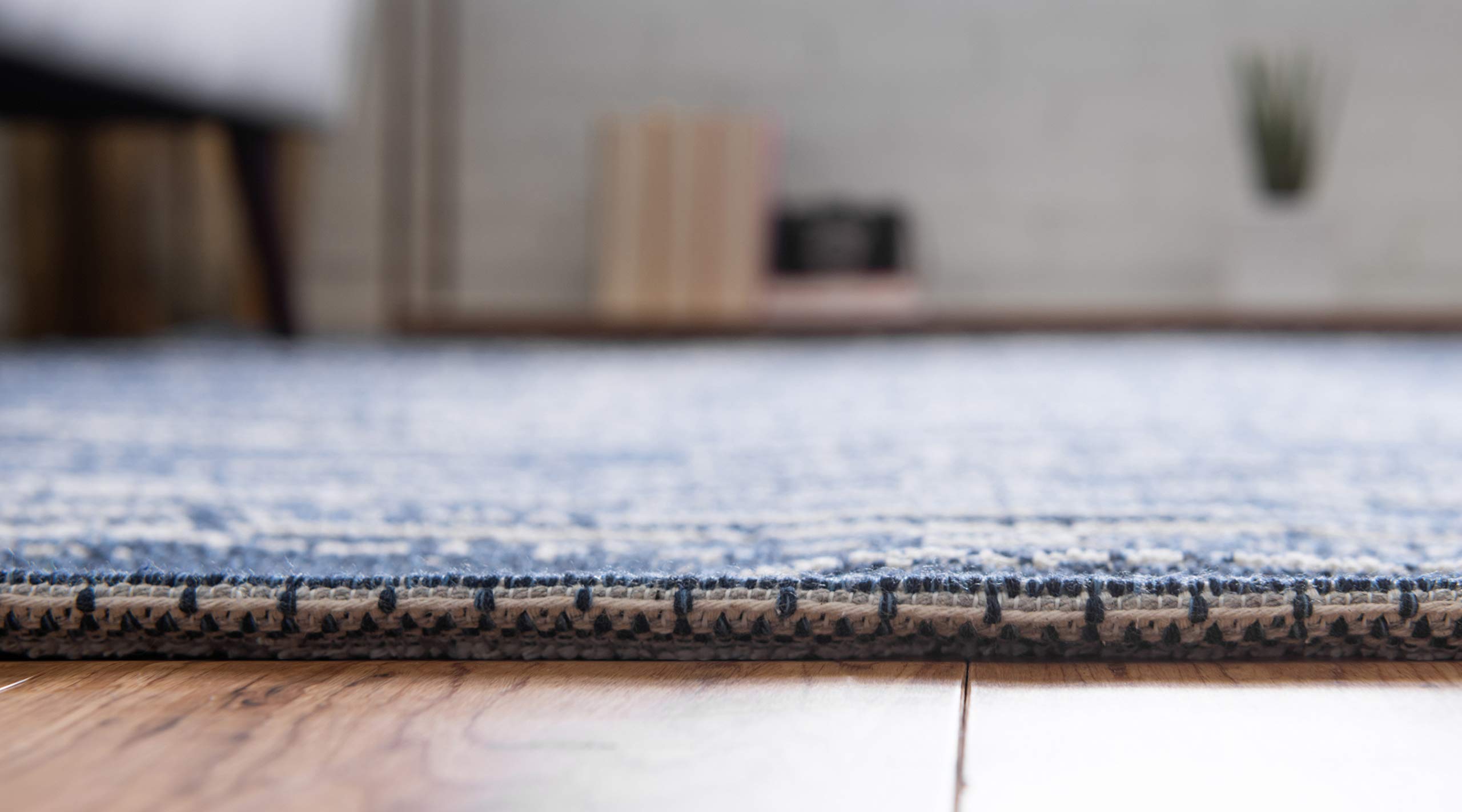 Unique Loom Decatur Läufer – Marineblau/Elfenbeinfarben, 60x180 Cm