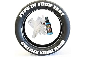 DIY Tire Lettering in Your Favorite Font